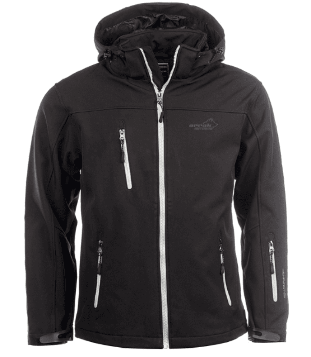 arrak-active-stretch-pro-99-softshelljacke-herren-schwarz image 1