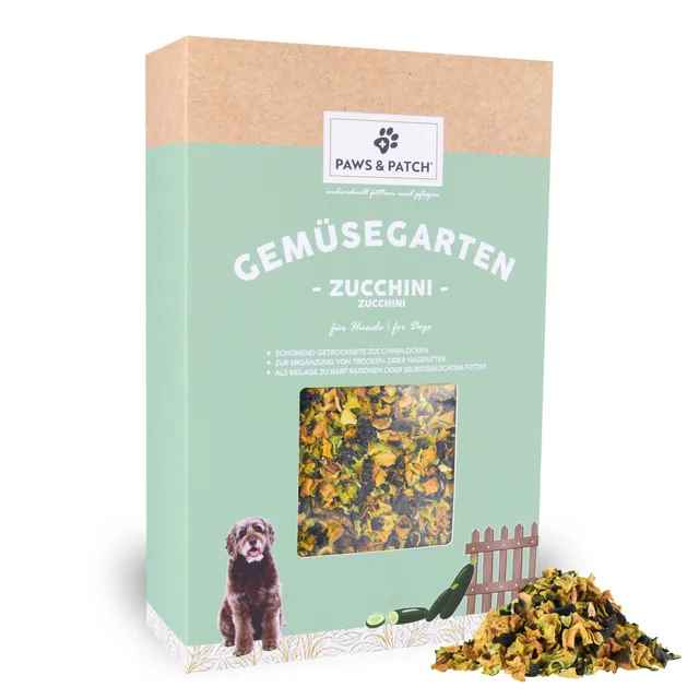 paws-patch-gem-segarten-zucchiniflocken-f-r-hunde-getrocknet image 1