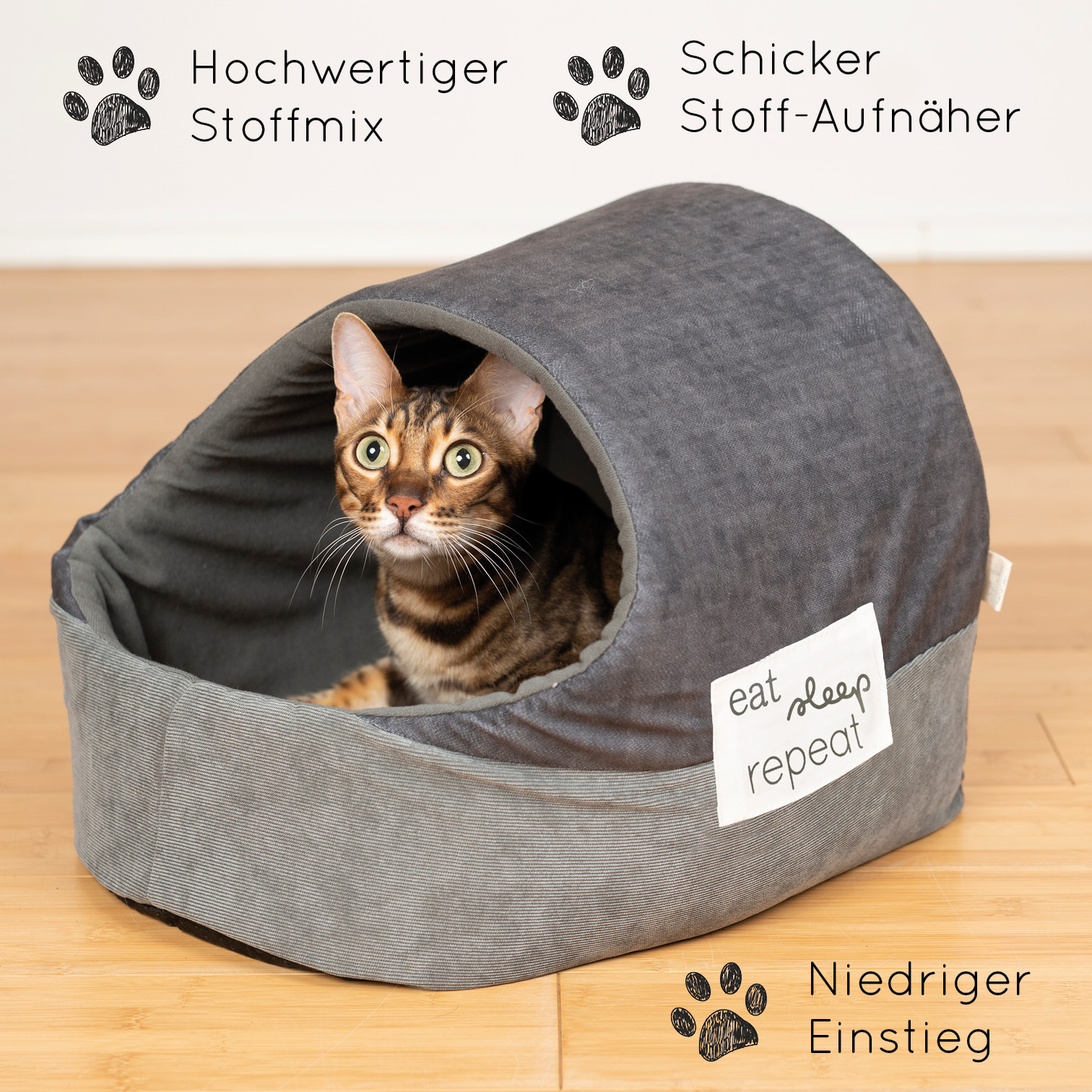 karaluna-kuschelh-hle-katzen-minihunde-36x41-schlafplatz-waschbar image 3