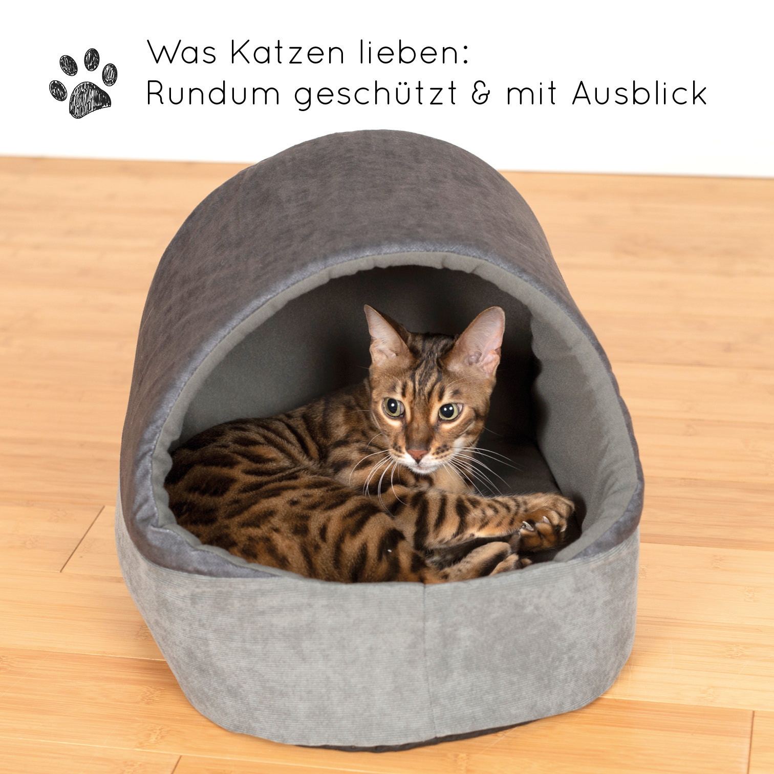 karaluna-kuschelh-hle-katzen-minihunde-36x41-schlafplatz-waschbar image 2