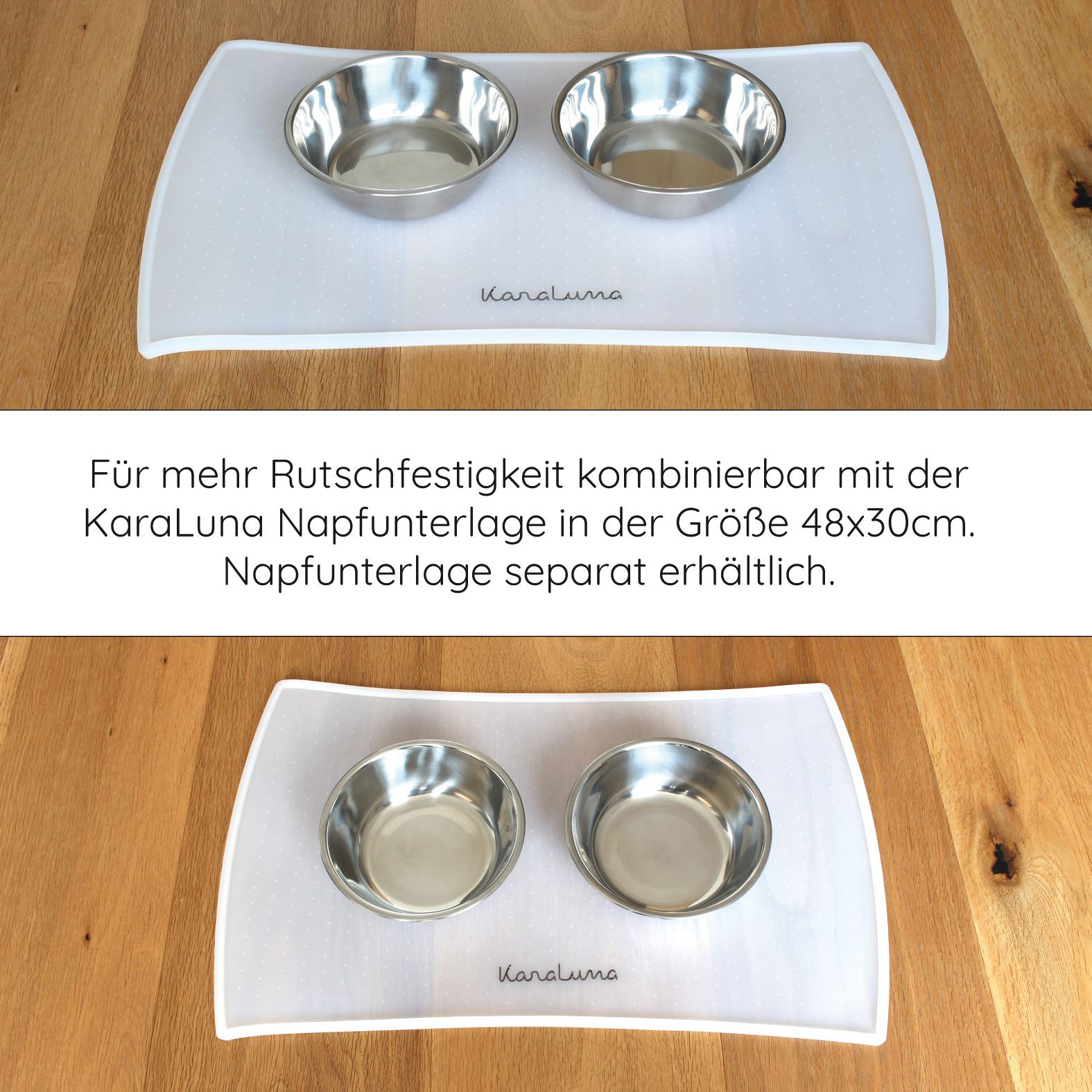 karaluna-ersatzn-pfe-edelstahl-hundenapf-400-ml-stapelbar image 3
