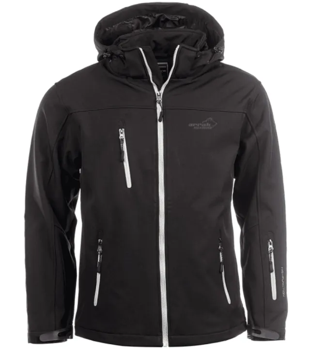 arrak-active-stretch-pro-99-softshelljacke-herren-schwarz image 1