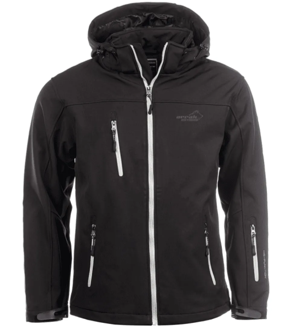 arrak-active-stretch-pro-99-softshelljacke-herren-schwarz image 1