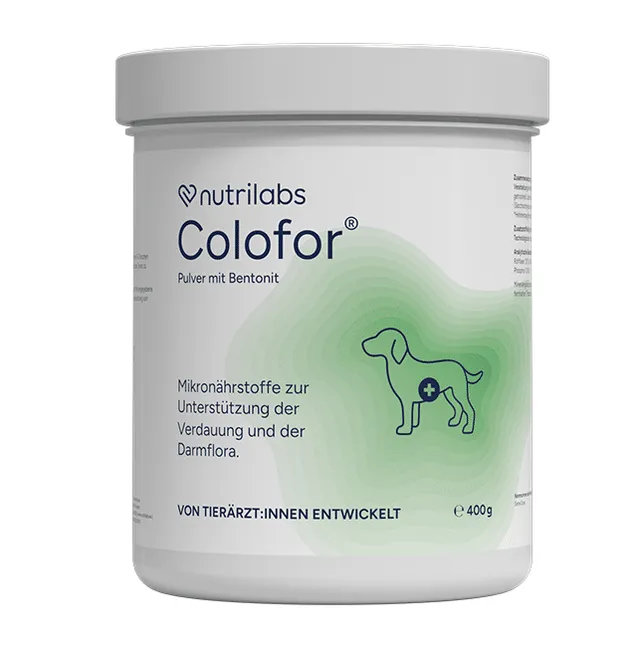 nutrilabs-colofor-pulver-darm-zusatzfutter-hund-bei-durchfall image 1