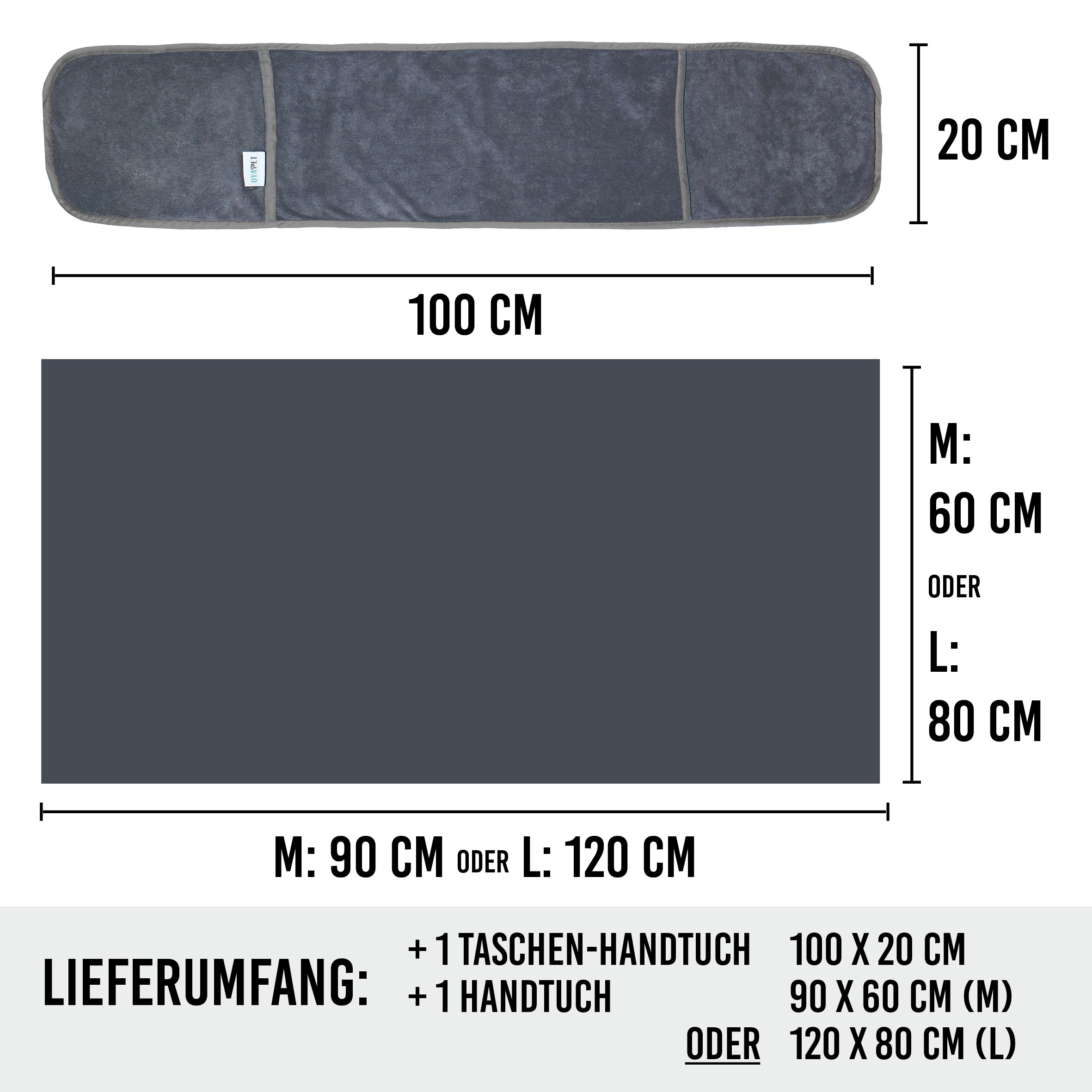 karaluna-hundehandtuch-set-mikrofaser-handtuch-60x90-saugstark image 6