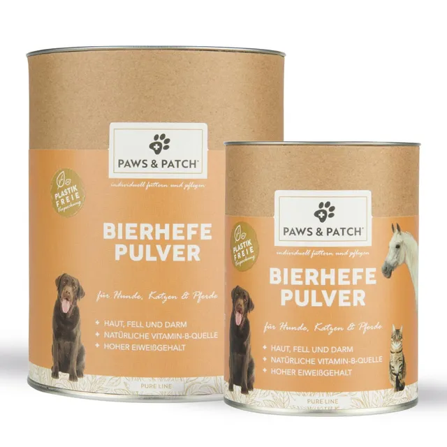 paws-patch-pure-line-bierhefe-pulver-hund-katze-pferd-biotin image 1