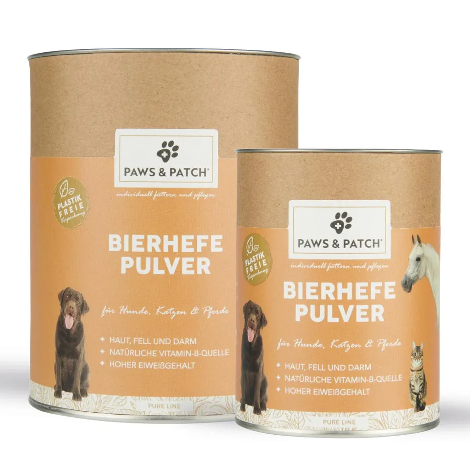 paws-patch-pure-line-bierhefe-pulver-hund-katze-pferd-biotin image 1
