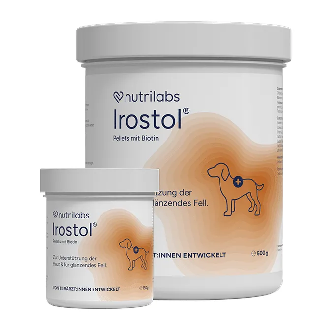 nutrilabs-irostol-dog-erg-nzungsfuttermittel-hund-gl-nzendes-fell image 1