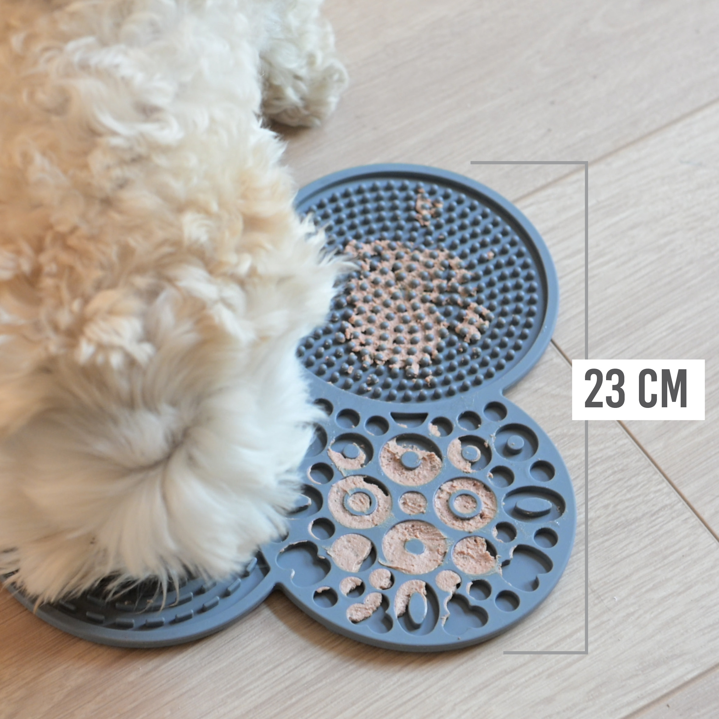 karaluna-leckmatten-set-silikon-2er-lebensmittelecht-hunde-schleckmatte image 2