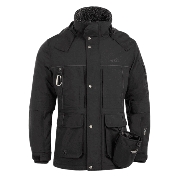 arrak-original-jacke-herren-outdoorjacke-schwarz-wasserdicht image 1